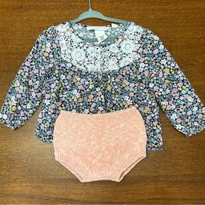 Zara Pink Knit Sweater